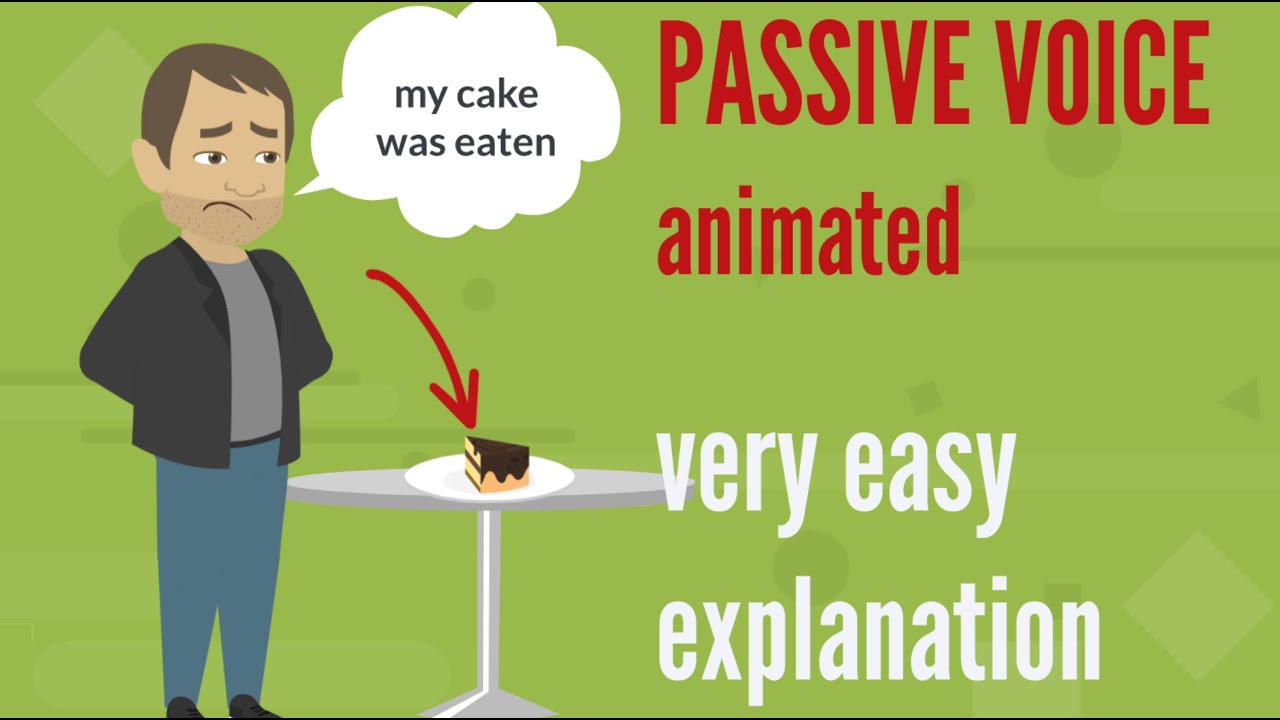 Passive voice: The easiest rule. Funny examples - YouTube