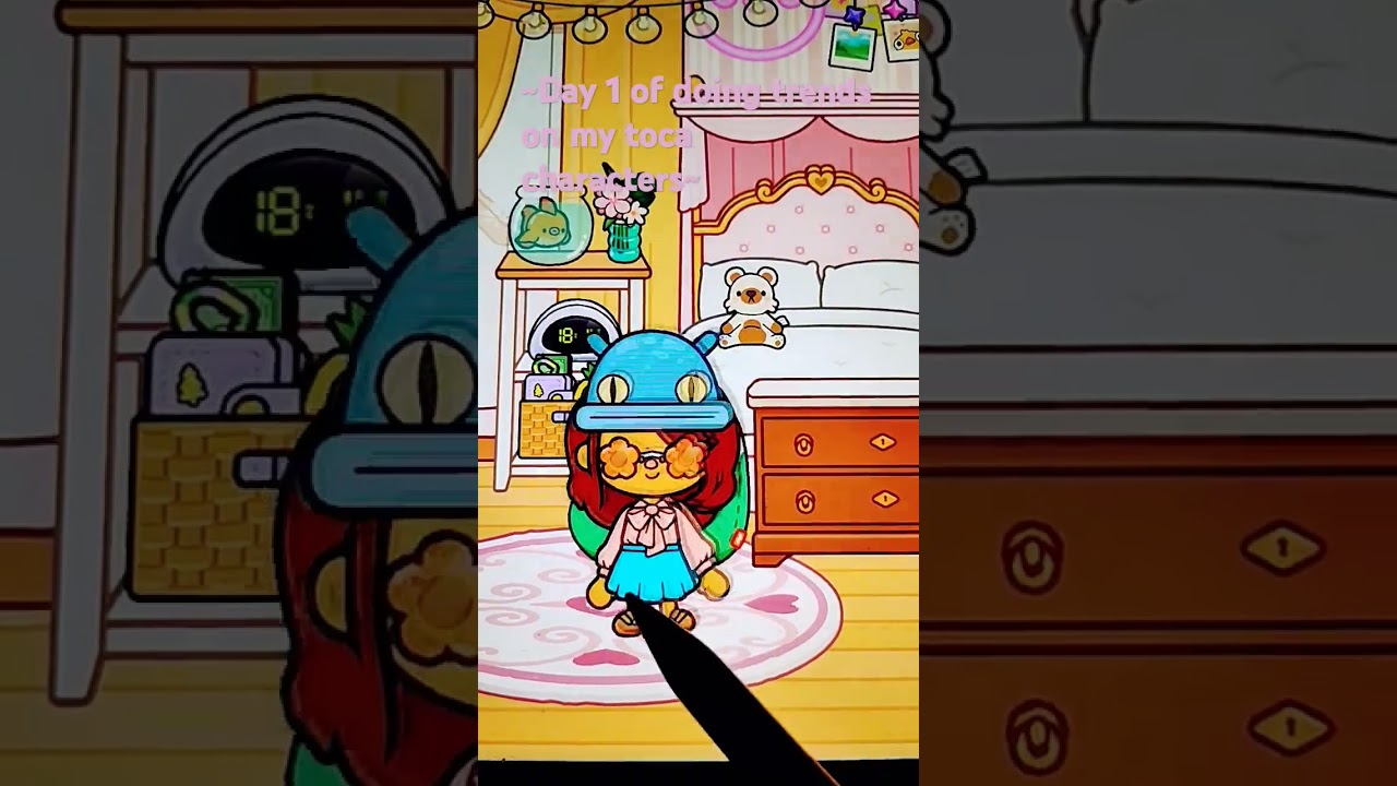~day 1 of doing trends on my Toca character~ 