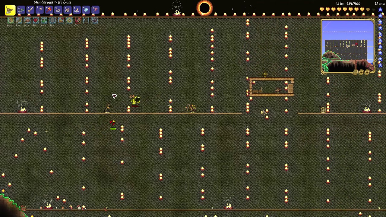 How to get Nail Gun Terraria 1.4 YouTube