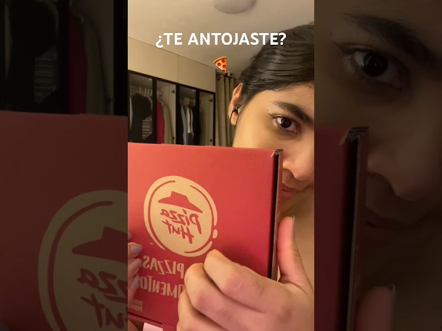 Tu cerebro lo pide: Pizza Hut 🍕#pizzahut #asmr #triggersforsleep #asmrtriggers #tingles #relax