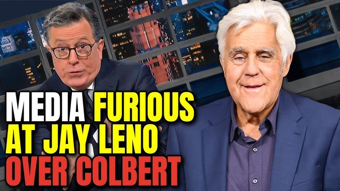 Jay Leno VERSUS Stephen Colbert Battle BLASTS OFF! Journalists RAGE that It's Orange Man to BLAME!