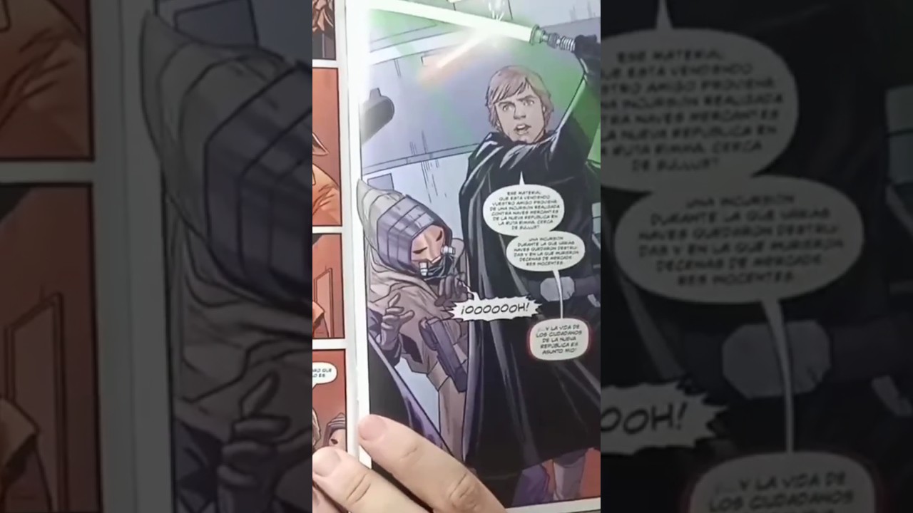 LUKE SKYWALKER SE ENFRENTA A LOS PYKES.