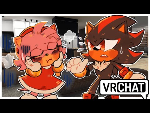 SHADOW TAKES CARE OF SICK AMY ROSE IN VRCHAT?!