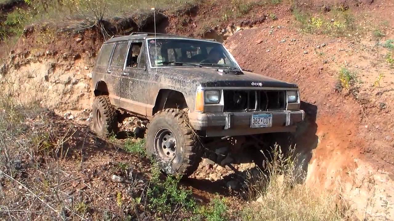 ryans jeep in washout