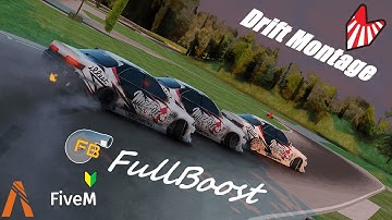 GTA5 // FiveM | Fullboost Drift Server (360 Entrys | Tandems | Cinematic)