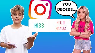 INSTAGRAM Followers Control My Life For A Day **First Kiss**❤️📱 | Gavin Magnus ft. Coco Quinn