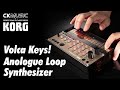 The analogue loop synthesizer korg volca keys