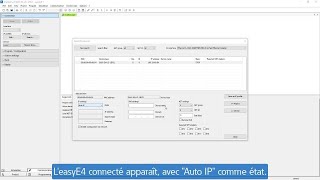 Connectez l'écran tactile XV-102...E4 et l'easyE4 à votre PC via un switch Ethernet.