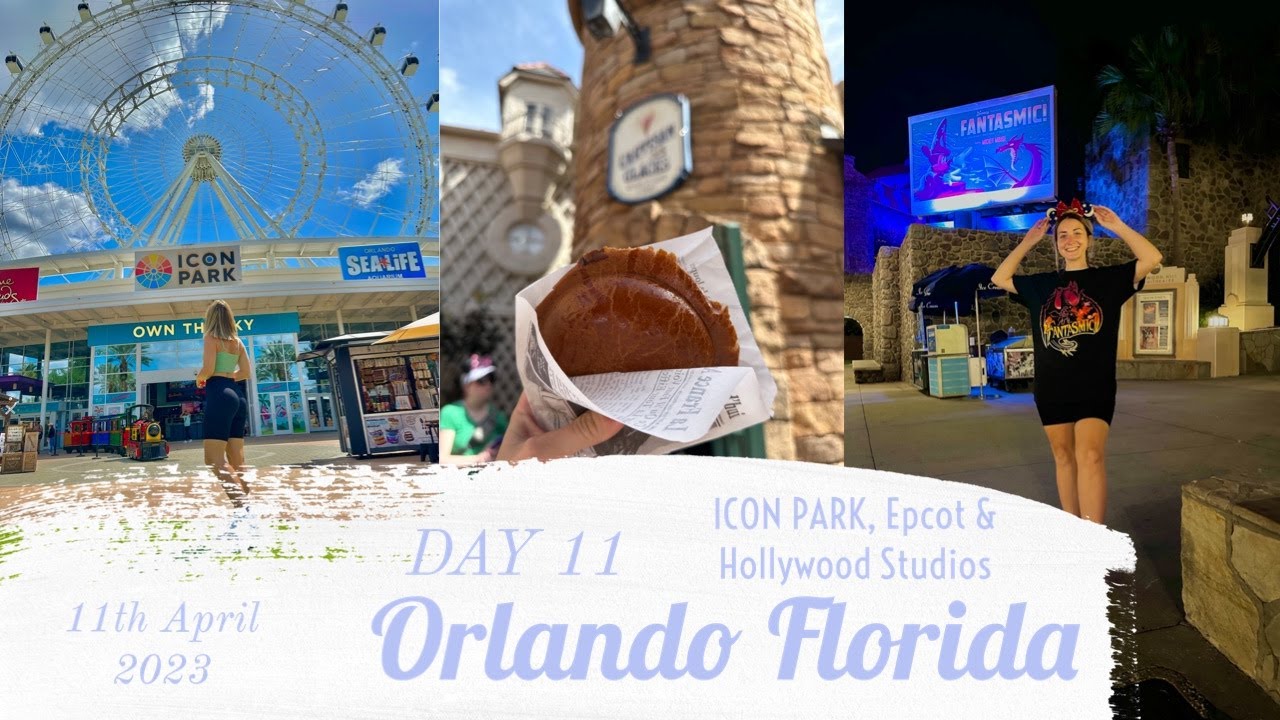 ORLANDO FLORIDA. DAY 11 - ICON PARK, EPCOT & HOLLYWOOD STUDIOS - 11TH APRIL 2023
