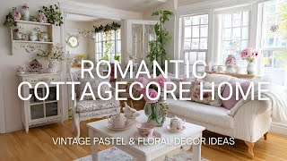 Cozy Cottagecore Home Ideas 🌸 | Vintage Tiny Home Decor with Pastel & Floral Accents