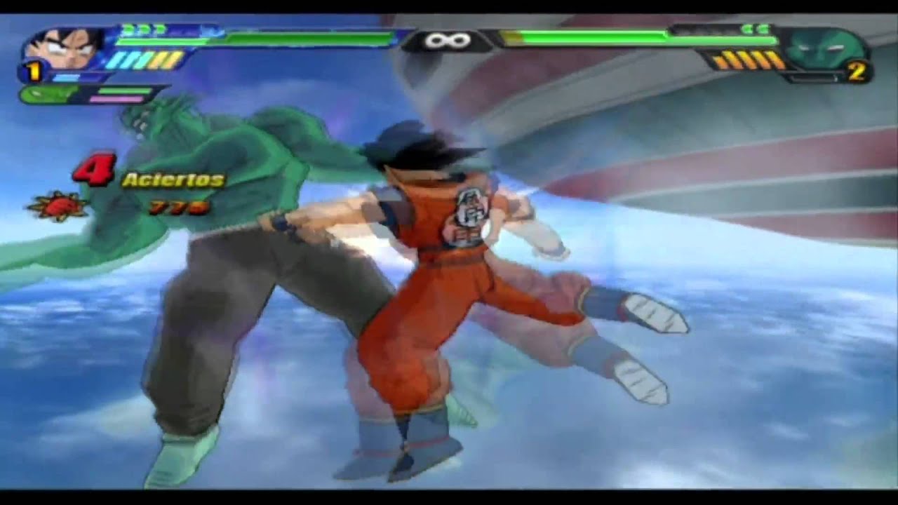 Son Goku & Piccolo vs. Garlic Junior Dragon Ball Z Budokai Tenkaichi