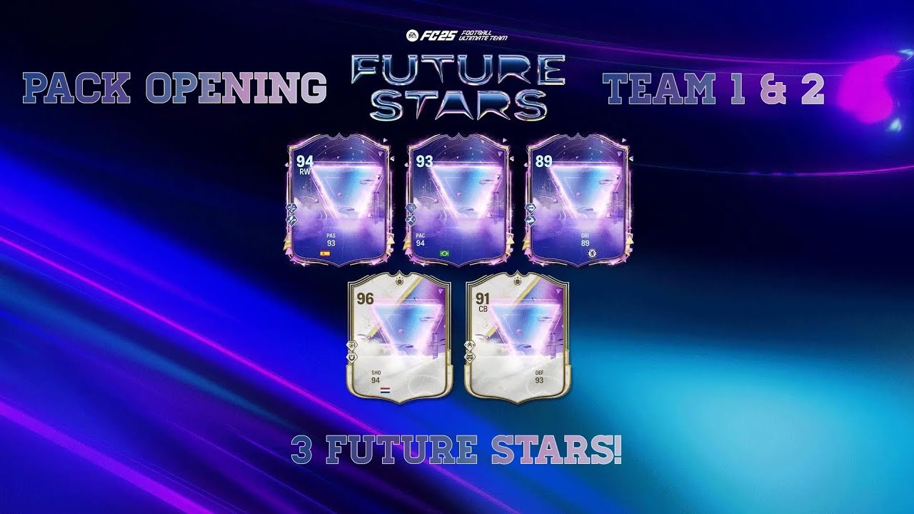 HO TROVATO 3 FUTURE STARS! FUTURE STARS Team 1 & 2 Pack Opening | EA FC 25