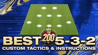 MY 1ST IN THE WORLD TOTS CUSTOM TACTICS - FIFA 21 ULTIMATE TEAM BEST 532 TACTICS