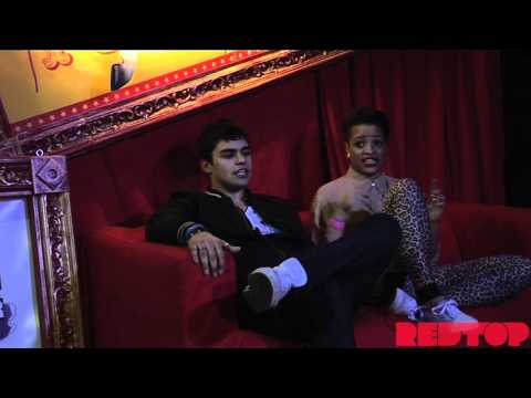 Redtop Meets: SEAN TEALE and LAYA LEWIS (Nick and Liv from Skins 5 Interview)