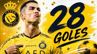 Los 28 GOLES de Cristiano Ronaldo que hicieron CAMPEÓN al Al Nassr 🏆