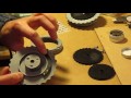 3D printed Enigma rotors.