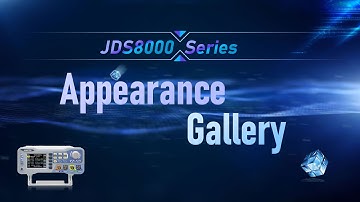Appearance and rotation display of JDS8000 series function arbitrary waveform signal generator