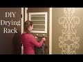 DIY Clothes Drying Rack DIY Clothes Drying Rack