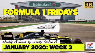 Formula 1 Fridays: China GP In Jeopardy, Trouble In Miami, & Renault’s Delusion: JANUARY 2020 WK 3