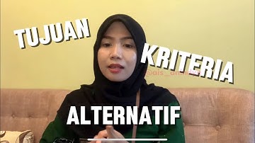 Perhitungan Metode AHP (Analytical Hierarchy Process) Dengan Excel