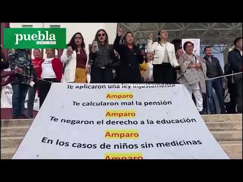 Trabajadores del Poder Judicial Federal en Puebla se unen a paro nacional