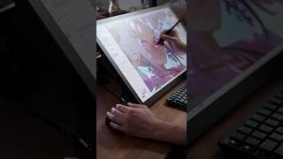 Flashback on @VOFAN_TWs  creation process with #csp and #tourbox ! #drawing #digitalart