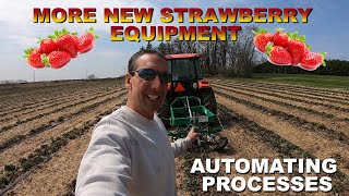 More New Strawberry Farm Equipment | My New Runner Cutter