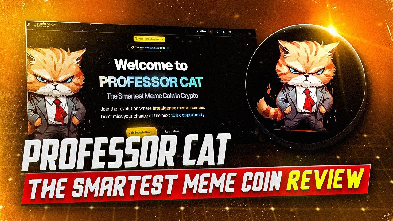 Professor Cat Coin Explained: Full Educational Breakdown (DYOR)