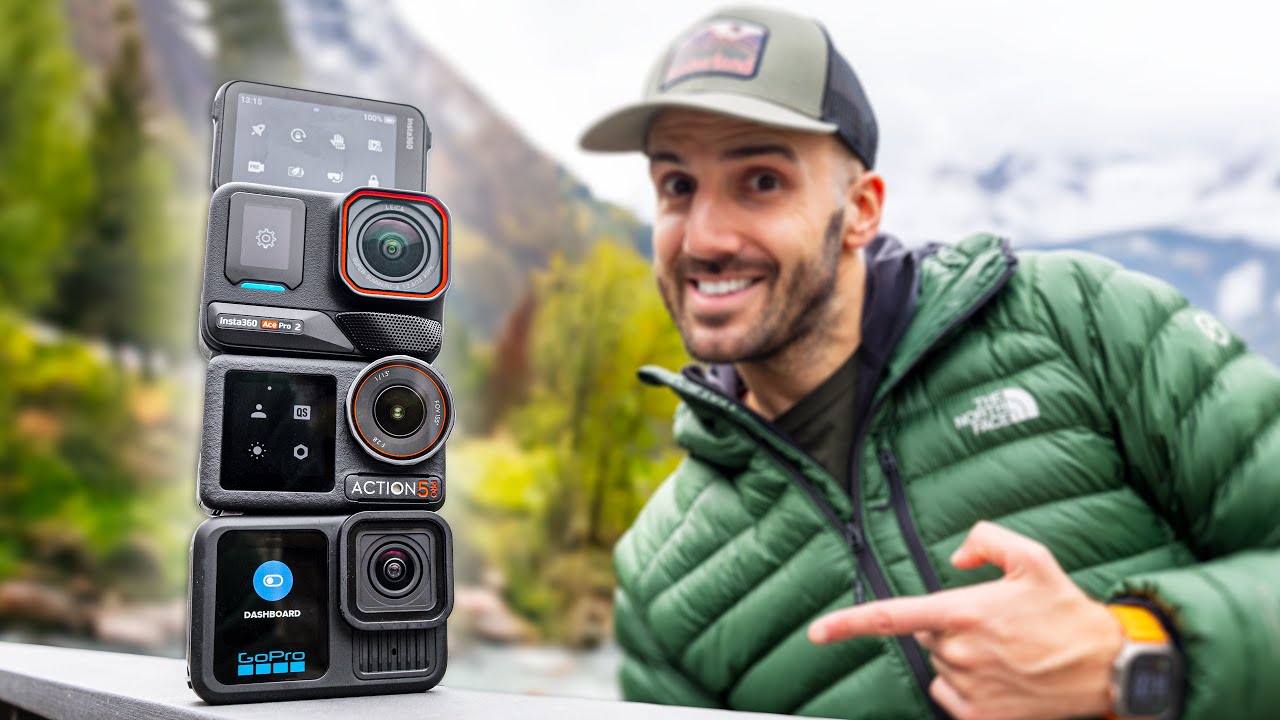 LA FINALE! Insta360 Ace Pro 2 vs DJI Action 5 Pro vs GoPro 13 - Quale Action Cam Scegliere?