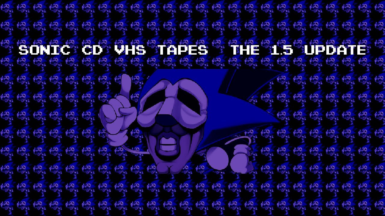 Sonic CD VHS Tapes MP4 1.5  (A Sonic CD Horror Game)