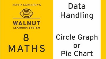 8 Math - Data handling - Circle Graph or Pie Chart