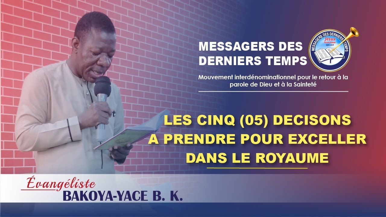 LES CINQ DÉCISIONS A PRENDRE POUR