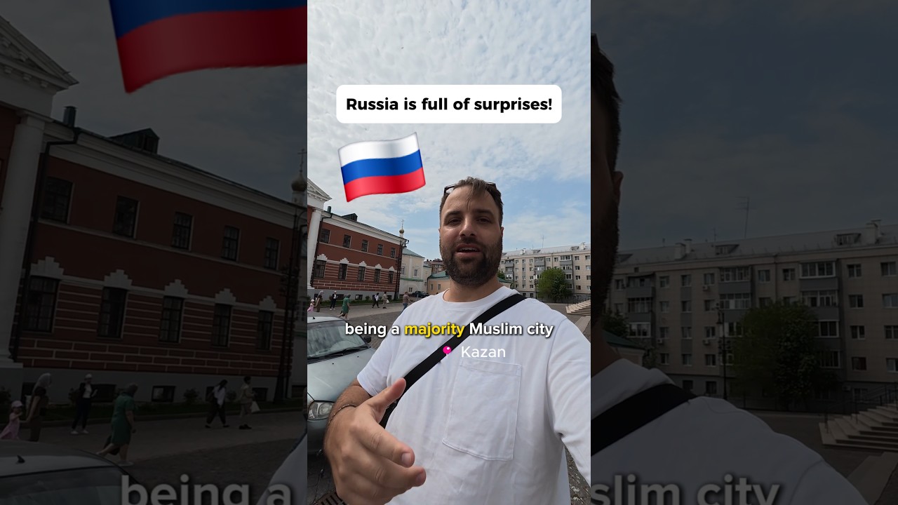 Russia is full of surprises! 🇷🇺 Kazan