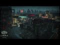 Rooftop rainfall 10hour fallout 4 ambience with coffee diner market and lobster eatery views