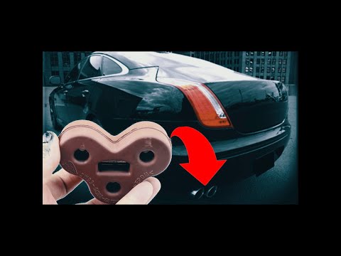 Install & Remove Rubber Exhaust Hanger/Isolator/Bushing for your Jaguar XJ 2012 in 3 minutes