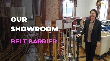 TEEHOO Retractable belt pillar railing airport hotel bank queue barrier metal pole