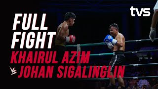 Khairul Azim VS Johan Sigalinglin FULL FIGHT | WBC Asia | Blazing Fist Category