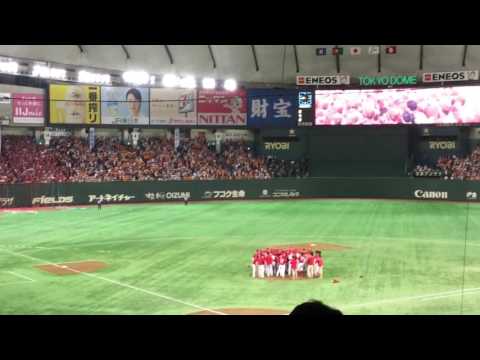 おめでとう広島カープ 2016セリーグ優勝 20160910東京ドーム