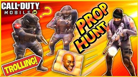 COD Mobile EXE.Funny Moments Ep #20 . Trolling noob player | prop hunt exe.