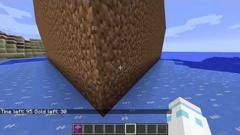 Python Minecraft Project - Peter (GoldFinding)