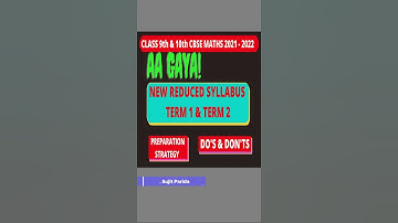CBSE CLASS 9th Syllabus 2021 - 22 #shorts
