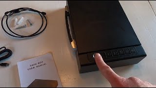 Blacksmith SH06 Pistol Safe, Portable Handle Gun Box - Unboxing & Review screenshot 3