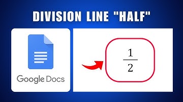 Een scheidingslijn maken in Google Docs 2026