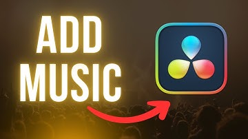 How To Add AUDIO in Davinci Resolve 19