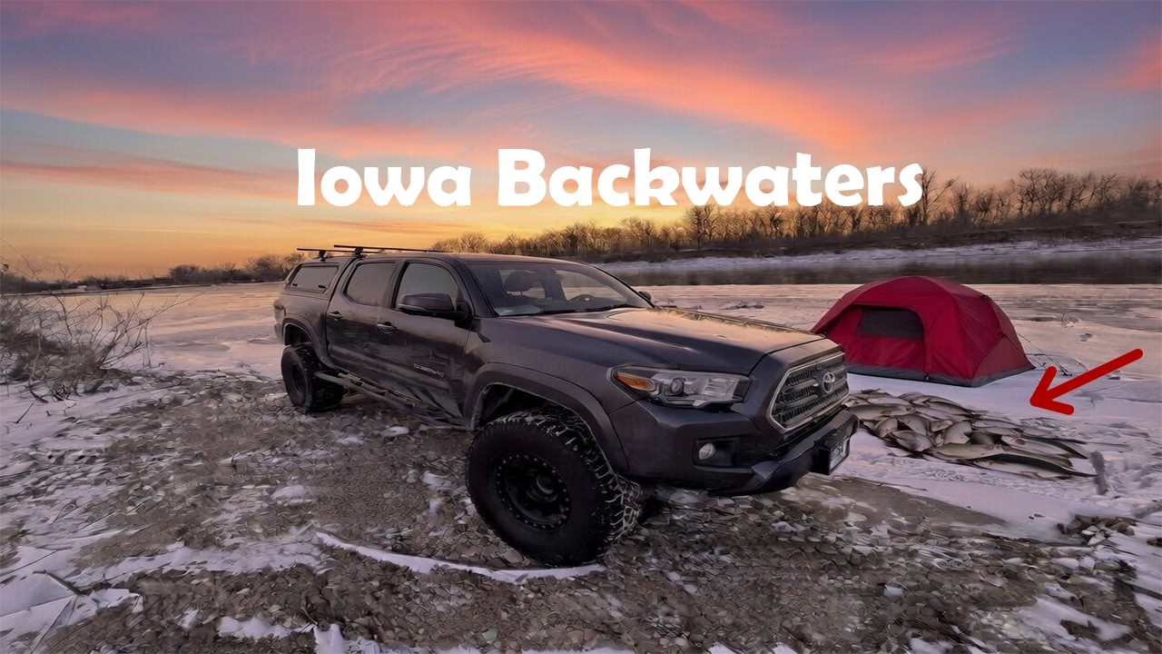 Ice Fishing These Iowa Backwaters! (Multi-Species)