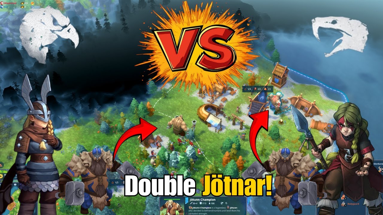 Battle of 2 MOST aggresive clans in Ranked  Northgard 1v1