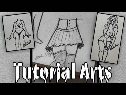 Simple drawings | Step by Step |😍 #skirt #art #drawing