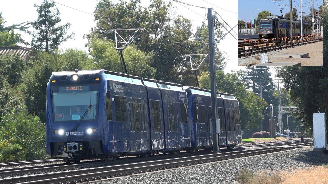 Sacramento Light Rail Train Compilation Of September 2025 | 4 New Siemens S700 Added Into Service