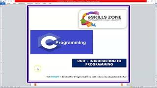 C Programming - Lecture 6 CONSTANTS AND VARIABLES