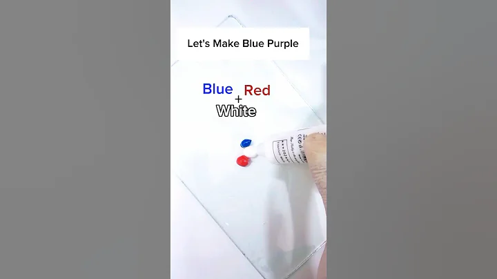 How To Make Blue Purple🎨🖌️|#shorts #colormixing #satisfying #asmr #colour #colormixingstudio